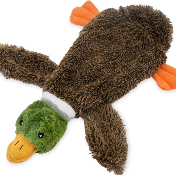 Dog Toy: Stuffless 2-in-1 Fun Duck, Small - Picture 4 of 6